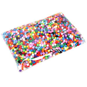 KESYOO ポンポンボール カラフル 2cm フェルト玉 フェルトボール DIY用 手芸パーツ 手作り素材 毛玉 猫おもちゃ 1000個セット(ランダムな色)