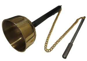 おりん ミニ 携帯用 携帯 伸縮式 りん棒 持ち運び 収納袋 付き(1個)