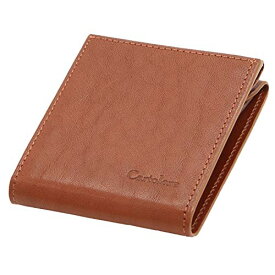 色：ブラウン カルトラーレ ハンモックウォレット イタリアンレザー 薄くて小さいコンパクトな二つ折り財布