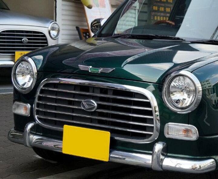 楽天市場】ダイハツ車 L700系 ミラジーノ ボンネットエンブレム 