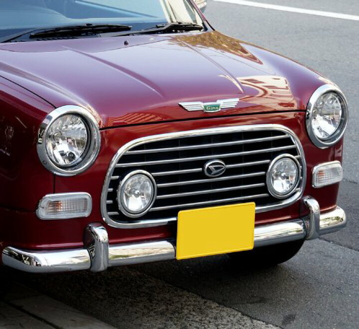 楽天市場】ダイハツ車 L700系 ミラジーノ ボンネットエンブレム 