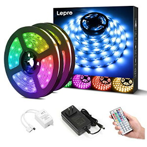Lepro e[vCg RGB lede[vCg 20m p 邳 N₩ 20F^Cv 44L[R F J[DIY SMD5050 Px ԐڏƖ ʃe[v ؒf\ tȒP h e[vC
