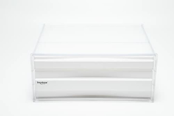 楽天市場】livinbox レターケース a4 書類ケース 引き出し 横-2段 