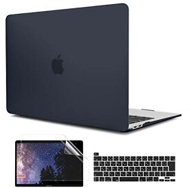 色：ブラック サイズ：New Pro 13 (A2289/A2251) TwoL MacBook Pro 13 ケース A2289 A2251 A2338 M1(2020 発売) 対応, 耐衝撃 排熱機能 改良型 マット ハードケース * 液晶保護フィルム * 日本語キーボードカバー Ne