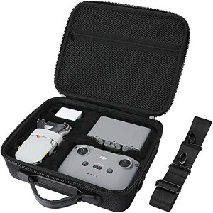 ProCase DJI Mini 2 / DJI Mini 2 Fly More h[یP[X, R{ƃANZT[[ ϏՌEVAP[X gxobO ? ubN