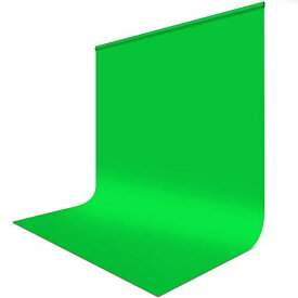 色：グリーンバック（2m×3m） FotoFoto グリーンバック 2m x 3m 撮影用 背景布 緑 透けない Zoom リモート用背景 クロマキースクリーン シワが出来やすくない 無地 クロマキー 布バック 無反射面