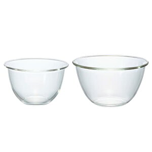 �T�C�Y�F1500mL/2200mL HARIO(�n���I) �ϔM�K���X���{�E�� 2�Z�b�g 1500ml/2200ml ���{�� MXP-2606