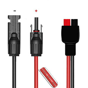 MC-4 �\�[���[�R�l�N�^�� to Anderson power pole �ϊ��A�_�v�^�[ �[�d�P�[�u���� �Ή� MC 4-anderson for S�ЁAJ�� �|�[�^�u���d�� �\�[���[�p�l�� �ڑ��P�[�u��