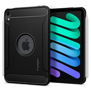FFubN Spigen iPad mini6 P[X Jo[ ČRMILKi擾 ϏՌ X 菝 h~ TPU wh~ ~ ACpbh ~j 6 MbhEA[}[ ACS03764 (ubN)