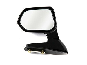 TKS サイドビューアシスタントミラー 汎用サイドアンダーミラー ドアミラーの死角を補助 ミラー角度調整可 巻込み事故防止 汎用フェンダーミラー (左用)