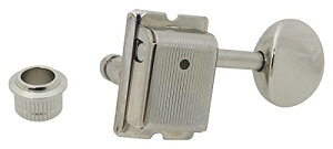 色:ニッケル GOTOH ギター用ペグ、マグナムロック、6L、ニッケル(21333NYX) SD91-MG-05M-L-N
