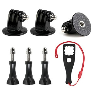 HSU ANVJpANZT[ c}~lW X^h }Eg GoPro Hero 12/11/10/9/ 8/7/6/5/4/3*/3/2/1 HD/AKASO Campark ̃ANVJɑΉ (6pcs)