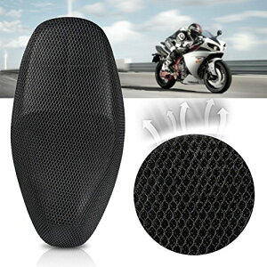 サイズ:XL(78〜85×40〜53) Jisoncase バイクシートカバー 3D メッシュシートカバー 撥水 断熱 日焼け止め 換気 バイク シートカバー 張り替え 座り心地快適 取り付け簡単 雨 濡れ防止 オートバ