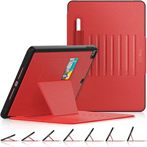 SEYMAC stock �P�[�X iPad 9/8/7����(2021/2020/2019) 10.2�C���` �P�[�X �ϏՌ� ���p�x���u������ �I�[�g�X���[�v �y�����[ �J�[�h���[ �����͑S�ʕی�J�o�[ ���b�h
