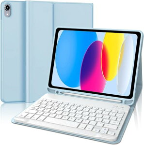 FFu[ TCYFiPad 10 10.9inch 2024N iPad 10 L[{[hP[X 2022 10.9C` BluetoothL[{[h E 蒠^ I[gX[v X^h@\ Pencil[ Sʕی h