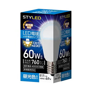 FFF TCYF1 X^Ch LEDd E17 F 60W` Ή ~jNvg` Lz^Cv Ή HA6D17D1