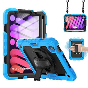 FFCgu[+ubN TCYFiPad mini 6 uXN[veN^[vDoo iPad mini 6 P[X iPad mini6 V_[P[X 8.3C`6Ή ϏՌ Jo[ y[t Pencil2Ή 360*