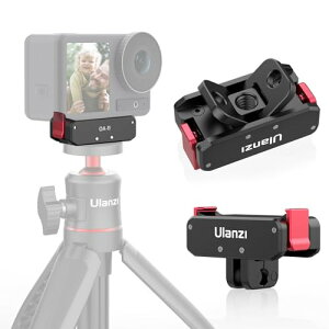 Ulanzi DJI Action 3p OA-11fAC^[tF[XC}Eg 1/4lW Orp C}Olbgx[X ANVJANZT[ ϏՌ RlN^[ A~ DJI Action 3/DJI Action 4ɑ