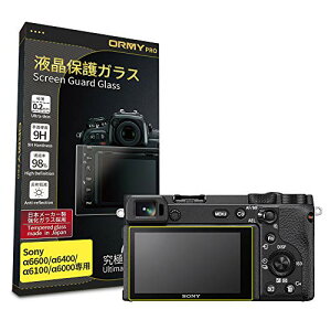 TCYF6600/6400/6100/6000p ɂ0.2mmKX ORMY tیKX tیveN^[ SONY 6600 / 6400 / 6100 / 6000 p {Ɏqޗ dx9H ߗ