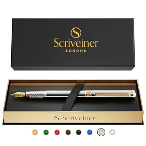 FFVo[ƃN[ Silver with Chrome TCYF Scriveiner ō v~A NM () ͓IȔ 24Kdグ Schmidt 18KbLy ~fBA jɂɂœK vt