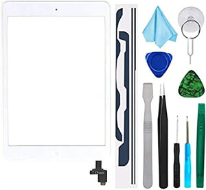 �F�F�z���C�g �T�C�Y�FiPad Mini ����/��2����ɑΉ� iPad Mini 1��2 A1432 A1489�f�W�^�C�U�[�C���L�b�g�p�^�b�`�X�N���[���f�W�^�C�U�[�����pic�`�b�v*�z�[���{�^��*�c�[��*�v���C���X�g�[������