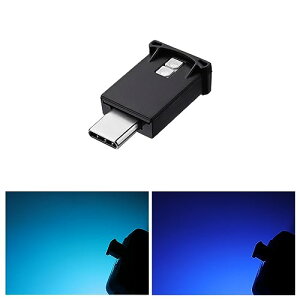 GIMUYA Type-C USB LEDCg ԓp 8F [@\ _ @\ ArGgCg RGB USBd C~l[V ^Cvc ~jCg ^ y ԃANZT[ ȒPt 1PCS