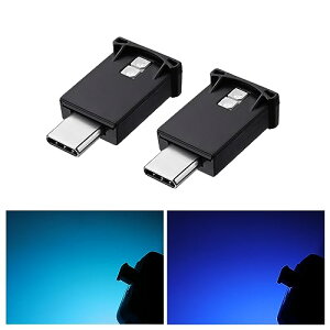 GIMUYA Type-C LEDCg USB ԓp 8F [@\ _ @\ ArGgCg RGB USBd C~l[V ^Cvc ~jCg ^ y ԃANZT[ ȒPt 2