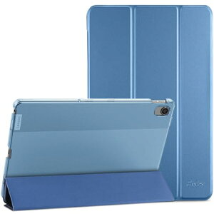 �F�F�u���[ ProCase ���m�{ Tab M10 Plus 3����/NEC LAVIE Tab T10 �P�[�X 10.6�C���` �I�[�g�X���[�v/�E�F�C�N�@�\ �y�� �O�܂�X�^���h�J�o�[ �������o�b�N�J�o�[ �Ή��[���FLenovo Tab M10 Plus 3���� ZAAM0