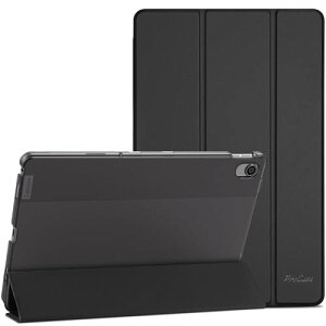�F�F�u���b�N ProCase ���m�{ Tab M10 Plus 3����/NEC LAVIE Tab T10 �P�[�X 10.6�C���` �I�[�g�X���[�v/�E�F�C�N�@�\ �y�� �O�܂�X�^���h�J�o�[ �������o�b�N�J�o�[ �Ή��[���FLenovo Tab M10 Plus 3���� ZA