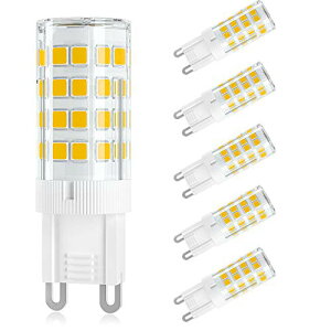 �F�F�d���F �T�C�Y�F3W DiCUNO LED�d�� G9���� �Z���~�b�N�X LED�����v �����s�\ 3W 320lm �S�����Ɩ� 3000K �d���F 30W�n���Q�������v���� 6�Z�b�g