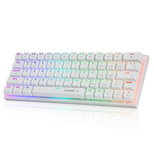 FFzCgij efQ[~OL[{[h63L[ ̗p̃JjJL[{[h Bluetooth2.4GCXUSBL3[hڑ [d RGBLEDobNCg 60^R