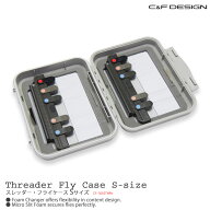 C&amp;F DESIGN / シーアンドエフ ユニバーサル スレッダーフライケース Sサイズ CF-1610THR+