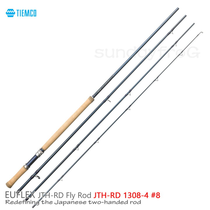 楽天市場】TIEMCO / EUFLEXJTH-RD Fly RodJTH-RD 1308-4 #8 : サンディ 