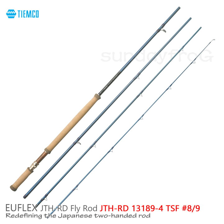 楽天市場】TIEMCO / EUFLEXJTH-RD Fly RodJTH-RD 13189-4 #8/9 