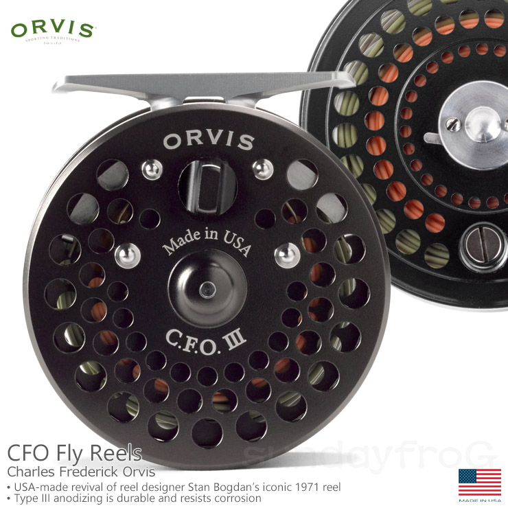 楽天市場】ORVIS / オービスCFO III フライリール : サンディフロッグ