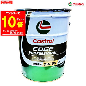 yGg[P10{I11/27 01:59zJXg[ GbW vtFbVi C3 GWIC 0W-30 S 20L y[ Castrol EDGE PROFESSIONAL 3441643 0W30