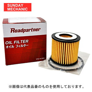 【10/30ポイント2倍】ダイハツ メビウス ロードパートナー オイルフィルター 1P32-14-302C ZVW41N 2ZRFXE オイルエレメント Roadpartner 旧 1P32-14-302B