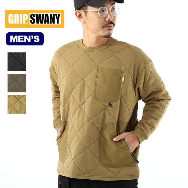 楽天市場】グリップスワニー ギアポケットキルトクルー GRIP SWANY 