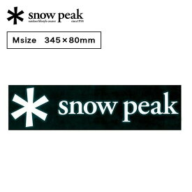 スノーピーク スノーピークロゴステッカー アスタリスクM snow peak NV-007 ステッカー ロゴ シール ワンポイント アクセサリー カスタム ギア キャンプ アウトドア ギフト 【正規品】