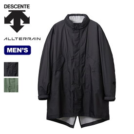 【SALE 30%OFF】デサントオルテライン81 レインコート DESCENTE ALLTERRAIN81 RAIN COAT メンズ DOMVGC33 トップス アウター コート ジャケット アウトドア モッズコート カッパ 合羽 レインコート 防水 キャンプ アウトドア フェス