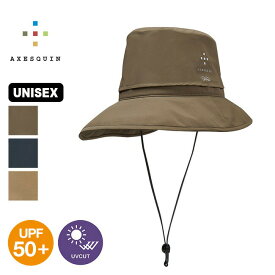 アクシーズクイン UPF50+ ハット AXESQUIN レディース メンズ ユニセックス 013033 帽子 UVカット 紫外線対策 トラベル 旅行 おしゃれ キャンプ アウトドア フェス 【正規品】