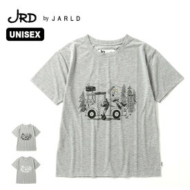 ジェイアールディーバイジャールド×イソガイヒトヒサ クルーネックTシャツ JRD by JARLD×Hitohisa Isogai ユニセックス メンズ レディース JRD-291 半袖 カットソー トップス キャンプ アウトドア