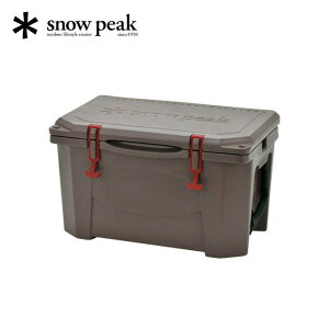 �y���X�g1�_�z�X�m�[�s�[�N �n�[�h���b�N�N�[���[ 40QT snow peak Hard Rock Cooler 40QT UG-302GY �n�[�h�N�[���[�{�b�N�X 38���b�g�� �ނ� �L�����v �o�[�x�L���[ �A�E�g�h�A YETI �C�G�e�B �O���Y���[ Gri