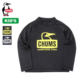 【SALE 40%OFF】チャムス スプラッシュブービーフェイスL/S Tシャツ【キッズ】 CHUMS Kid's Splash Booby Face L/S T-Shirt キッズ CH21-1285 子供服 ロングスリーブ 長袖 Tシャツ アウトドア フェス キャンプ ラッシュガード 水着 【正規品】