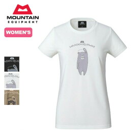 マウンテンイクイップメント 【ウィメンズ】ブリットポップTee クマ MOUNTAIN EQUIPMENT WOMEN’S BRITPOP TEE KUMA レディース 女性 424743 Tシャツ 半袖 カットソー プリントT キャンプ アウトドア 【正規品】