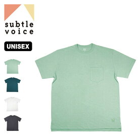 サトルボイス MTコットンTシャツ subtle voice MT Cotton T-shirt メンズ レディース Tシャツ 半袖 コットンT 登山 キャンプ アウトドア 【正規品】