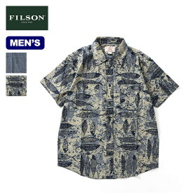 【SALE 30%OFF】フィルソン S/Sシャンブレーシャツ FILSON SHORT SLEEVE CHAMBRAY SHIRT メンズ 8046-45-11005 Tシャツ ティシャツ 半袖 カットソー トップス おしゃれ キャンプ アウトドア