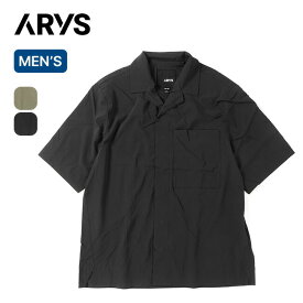 エリス ストローリングシャツ メンズ ARYS Strolling Shirt Men's 2201X714 半袖 襟シャツ トップス ポケット 化繊 速乾 カジュアル シンプル おしゃれ ハイキング アウトドア キャンプ 【正規品】