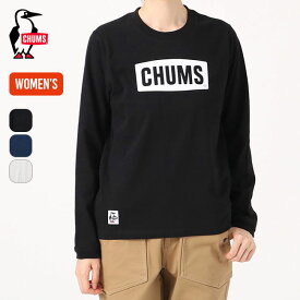 チャムス チャムスロゴブラッシュL/S Tシャツ CHUMS CHUMS Logo Brushed L/S T-Shirt レディース CH11-2302 トップス カットソー プルオーバー Tシャツ 長袖 アウトドア キャンプ フェス ロンT ロングTシャツ