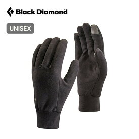 ブラックダイヤモンド ライトウェイト フリース Black Diamond LIGHTWEIGHT FLEECE GLOVES メンズ レディース ユニセックス BD77160 グローブ 手袋 ライナーグローブ 薄手 ストレッチ スマホ対応 タッチパネル キャンプ アウトドア 【正規品】